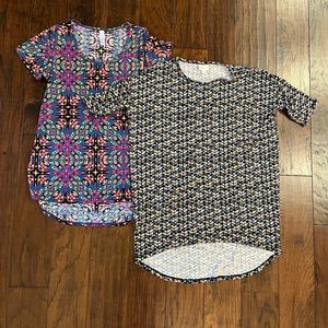 XXS Lularoe tops - lot of 2